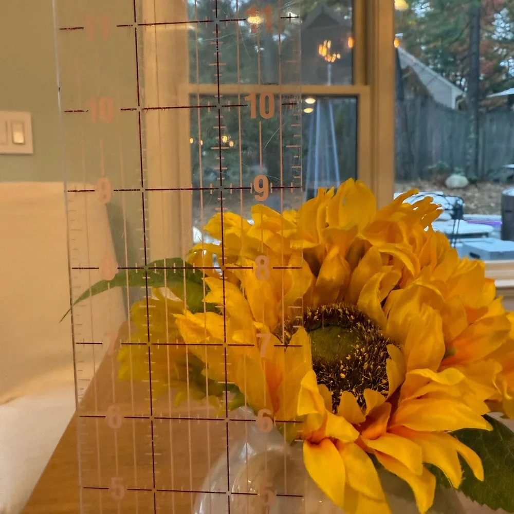 Sunflower Ceramic Vase - Yellow and Cream